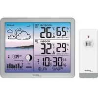 Technoline weerstation - WS 6520 - 173x140x27mm - wit - met 1 buitensensor - TL-WS6520