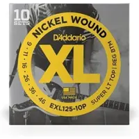 D'Addario EXL125-10P Snaren voor elektrische gitaar