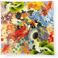 Excelsa Kimono Bord / Dienblad 30x30 cm – | Multicolor Keramiek | Vaatwasmachinebestendig