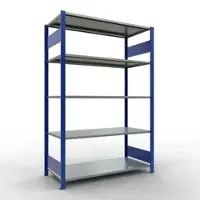 Schulte Lagertechnik - Boutloos rekkensysteem - 2000x1300x600 mm, type 150 kg