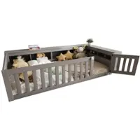 OKWISH Eetset (5-delig) - Eetkamer set, uitschuifbare eettafel, eethoek met tafel en 4 stoelen, rechthoekige eettafel, wit, eikenhout en zwart