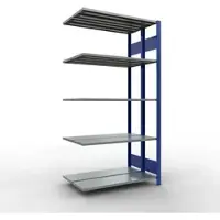 Schulte Lagertechnik - Dubbele stapelbak type 150 - 2000x1000x2x300 mm 2x5 schappen