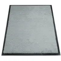 Miltex Vuilvangmat Eazycare Style, hoekig, antistatisch, UV-bestendig, afwasbaar, high twist nylon & Niltril rubber, 850 x 1500 mm, verkeersgrijs