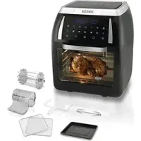 KOENIC Kaf 121821 - Compacte Oven Zwart 12 Kg 1800 W