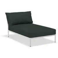 Houe Loungeset Level 2 Chaiselong Frame Muted White Cushion Alpine