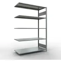 Schulte Lagertechnik - Aanbouwsysteem zonder schroeven - 2000x1300x600 mm, type 150 kg