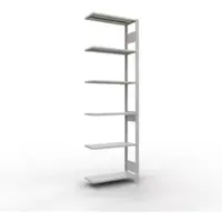 Schulte Lagertechnik - Insteekbevestiging met lengtebout - 2500x750x300 mm, type 150 kg