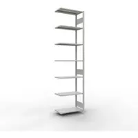 Schulte Lagertechnik - Insteekbevestiging met lengtebout - 3000x750x400 mm, type 150 kg