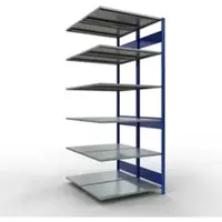 Schulte Lagertechnik - Boutloze dubbele stapelbak type 150 - 2500x1000x2x600 mm 2x6 schappen