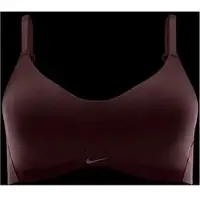 Nike Alate Minimalist aanpasbare padded sport-bh met lichte ondersteuning - Bruin | Maat