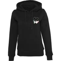 Miss Tee Sweatshirt 'Kicks Love' groen / pink / zwart / wit