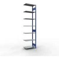 Schulte Lagertechnik - Aanbouwsysteem zonder schroeven - 3000x 750x400 mm, type 150 kg