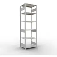 Schulte Lagertechnik - Stapelvoet met lengtevergrendeling - 2500x 750x600 mm, type 150 kg