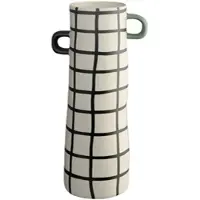Asa selection Vaas Rayu Chequered Black 10 x 28 cm