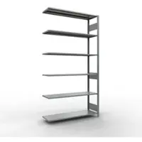 Schulte Lagertechnik - Aanbouwsysteem zonder schroeven - 2500x1300x400 mm, type 150 kg