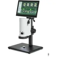 Kern videomicroscoop OIV-255, voor beeld- en video-opnamen, 12" LC-scherm, 1920 x 1080 px, 2 MP camera, zoomfunctie 0,7-5 x, HDMI/USB, netvoeding