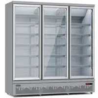 CombiSteel Koelkast - 1530L - Wit - 0°C/+10°C - Geforceerd - 3 Klapdeuren - Wielen - 1880x710x2003mm - Horeca Koelkast