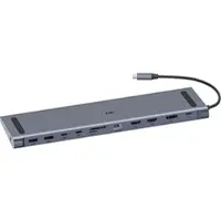 ISY Multiport Adapter Station Usb-c 11-in-1 Zilver (ido-1100)