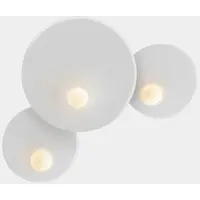 LedsC4 Trip Triple Wandlamp Small|Big|Small | White