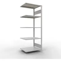 Schulte Lagertechnik - Stapelbak met lengtevergrendeling - 2000x750x600 mm, type 150 kg