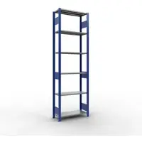 Schulte Lagertechnik - Boutloos rekkensysteem - 2500x 750x300 mm, type 150 kg