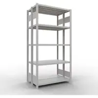 Schulte Lagertechnik - Dubbel legbordstelling. Type 250 kg - 2000x1000x2x300 mm, 10 schappen
