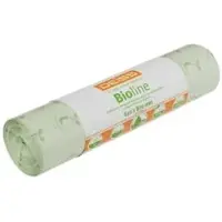 Deiss Bioline bio-afvalzakken, Ecovio bio-folie, naturel, B 620 x H 800, 60 liter, 500 stuks