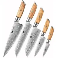 Xinzuo B37 Damascus series - Set van 5