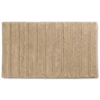 kela Badkamermat Megan, 100% katoen, beige, 100 x 60 x 1,6 cm