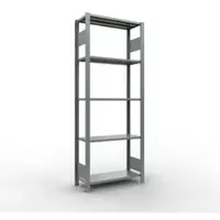 Schulte Lagertechnik - Stellingen zonder schroeven - 2000 x 750 x 300 mm, type 150 kg