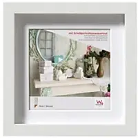 Walther design Stockholm - MDF Houten lijst - Fotoformaat 20x20 cm - Wit