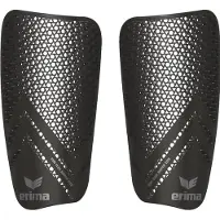 Erima Evo Flex Superlite Scheenbeschermer - Zwart / Zilver | Maat: M