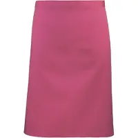 Premier Dames/Dames Mid-Length Apron (Pakket van 2) (Heet Roze)