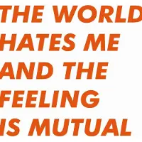 Import The World Hates Me And The Feeling Is Mutual Edition Limitée