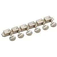 KLUSON MLV6LN Vintage Lockheads 6L Nickel - Stemmechaniek voor gitaar