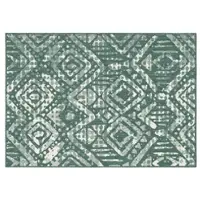 Oviala - Buitentapijt van polypropyleen 200 x 290 cm groen - Kano