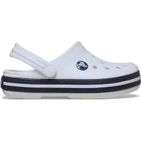 Crocs Sandalen 'Crocband' navy / wit
