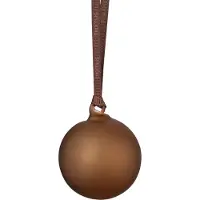 Blomus Kerstballen Juhla Rustic Brown (Set van 4)