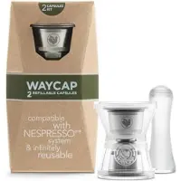 Waycap Nespresso Hervulbare Koffiecup Capsule - 2 st.