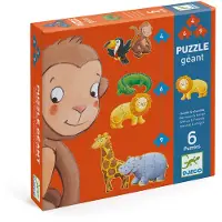 Djeco Puzzle Géant Ouistiti et ses amis