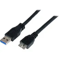 StarTech.com 1 m gecertificeerde SuperSpeed USB 3.0 A-naar-micro-B-kabel