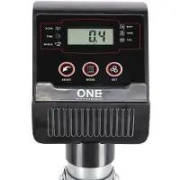 One Fitness RW3011 - Hometrainer - Mechanische Weerstand - Zilver/Oranje