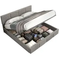 OKWISH - Fluwelen Kussensloop- Donkergrijs - Kussenslopen 45 X 45 Cm - Set Van 2 - Kussenhoes - Kussenhoezen - Sierkussens - Pluche Stof