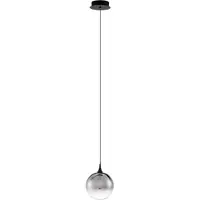 Nova Luce Hanglamp Orenda enkel smoke glas