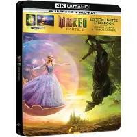 Universal Wicked : Partie II Beperkte Editie Steelbook 4K Ultra HD Blu-ray FR