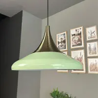 Bamyum Paladin Hanglamp Industrieel Metaal Ø35 cm, Vintage Hanglamp, E27 Pendellamp