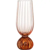 Bloomingville Taurin champagneglas 25 cl Roos