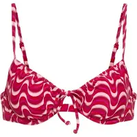 LASCANA Bikinitop pink / wit