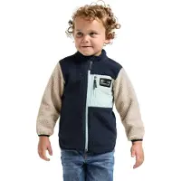 Didriksons Anten, fleecejack, junior, donkerblauw