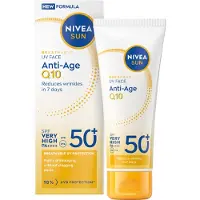 Nivea Uv Face Anti Age Q10 Spf 50 40 Ml Zonnebrandcrème